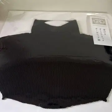 나카가와 마사시치 상점 착용 터틀넥 오가닉 면