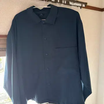 ITEMS URBAN RESEARCH 다크 블루 긴팔 셔츠