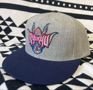 RYUKYU GOLDEN KINGS 야구 모자 그레이/네이비