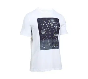 S 화이트 농구 그래픽 티셔츠 L 사이즈