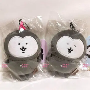 나가노 캐릭터 나가노 마켓 FRIENDS 마스코트 블랙 봉투 형제