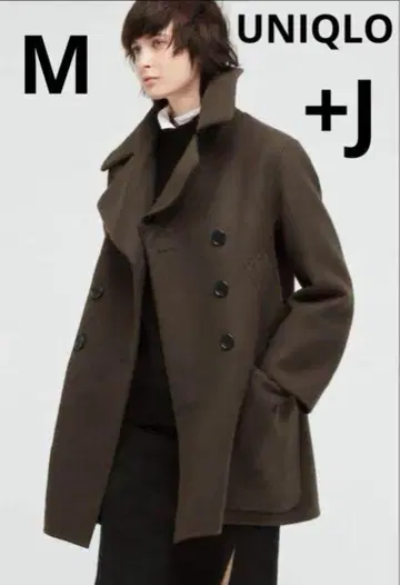 [ 새상품급 ] UNIQLO+J 질 샌더 콜라보 피 코트 M