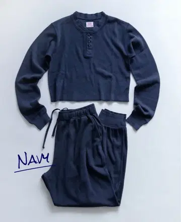 [ 완판템 ] FAITH MILLS ROKU 서멀 팬츠 (네이비)