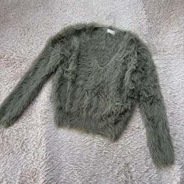 FRAMeWORK 프레임워크 샤기 니트 그린