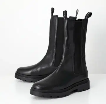 파비오 루스코니 사이드 고어 부츠 37 24cm F-6259-SETA