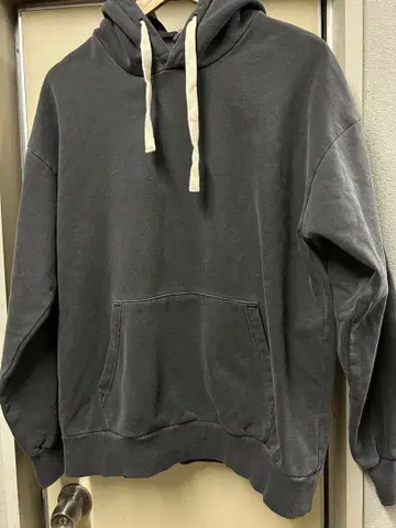 BUFFER 그레이 후드티 M