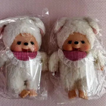 새상품 몽치치 프렌즈 양 참 Friends 2개 세트