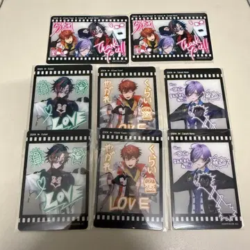 니지산지 세븐일레븐 클리어 카드 전종