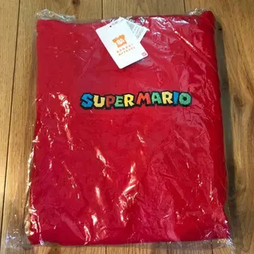 슈퍼 마리오 후드 부착 후드티 M 사이즈