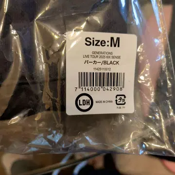 GENERATIONS TOUR 2025 6IX SENSE 후드티 M