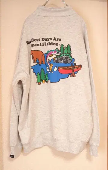 Foxfire x FREAK'S STORE 별주 하프 지퍼 맨투맨