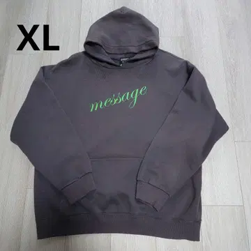 TEAM MESSAGE 메시지 후드티 후디 빈티지 XL