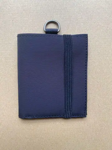 무인양품 폴리에스테르 트래블용 지갑 블랙