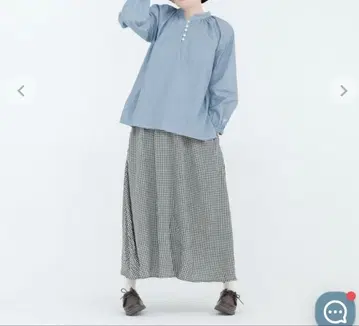 KEY MEMORY 케이메모리 깅엄 체크 스커트