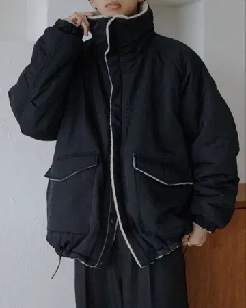 하이넥 리버서블 블루종 [epnok]