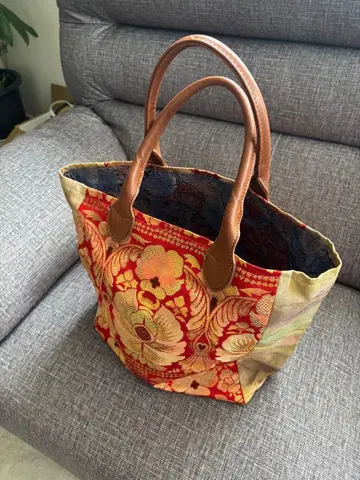 미사용 기모노 토트백 빅 사이즈