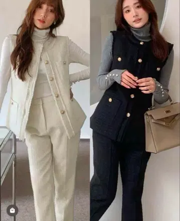 BIRTHDAY BASH 트위드 셋업(BLACK)