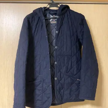 LAVENHAM 네이비 퀼팅 자켓 38