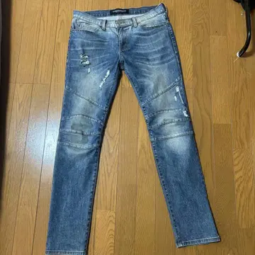 THREADWORKSHOP 데님 블루 슬림핏 청바지