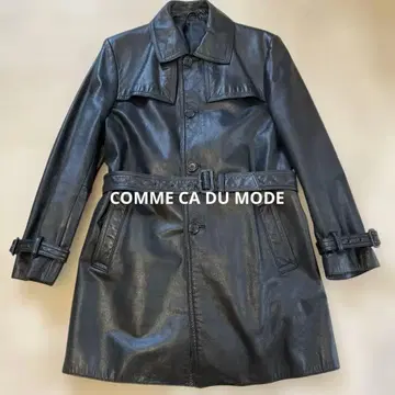 가격 인하 [ COMME CA DU MODE ] MEN 가죽 코트 트렌치