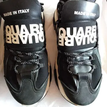 디스퀘어드 스니커즈 블랙