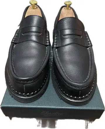 Paraboot REIMS 8.5 가죽 블랙 로퍼