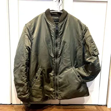 The cockpit USA MA-1 플라이트 자켓 블루종 카키