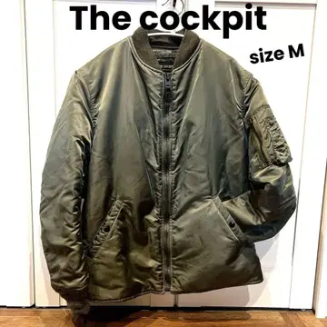 The cockpit USA MA-1 플라이트 자켓 블루종 카키