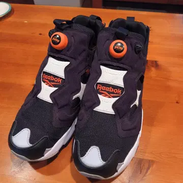 새상품급 Reebok Instapump Fury 블랙/오렌지