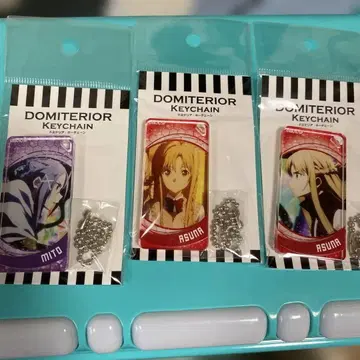 DOMITERIOR 아크릴 키링 3개 세트