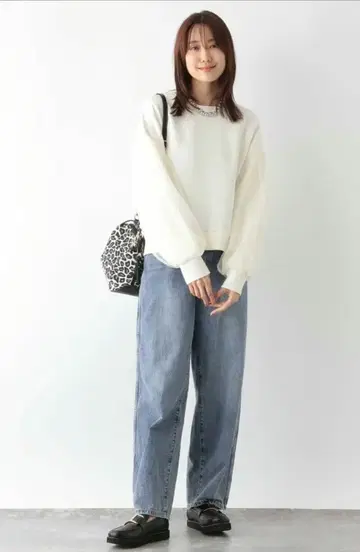 글로벌 워크 GOOD 데님 배기 팬츠/118365