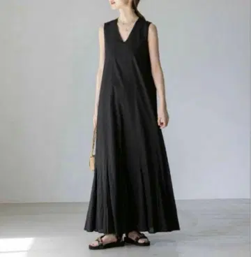 MARIHA 마리하 여름의 달 그림자 드레스 롱 원피스 블랙