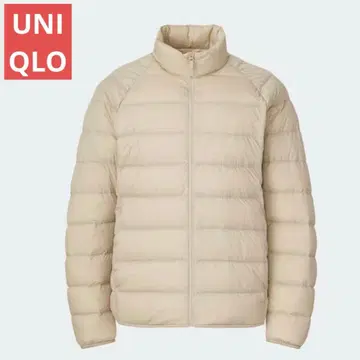 새상품급 유니클로 울트라 라이트 다운 자켓 (3D 컷) 내추럴 M