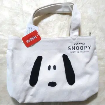 [ 새상품 택 포함 ] 스누피 귀달린 토트백