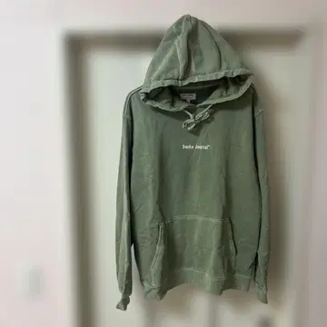 Banks Journal 카키 그레이 후드티 L