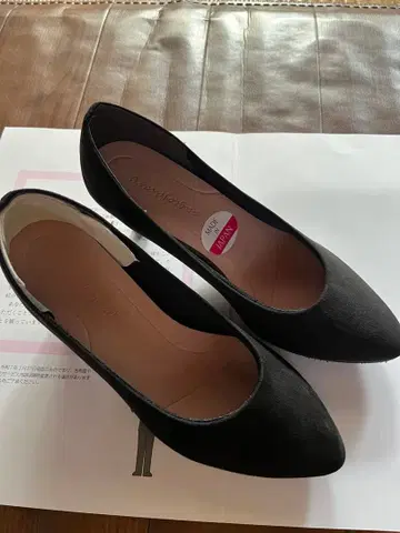 벨로아 펌프스 22.5cm