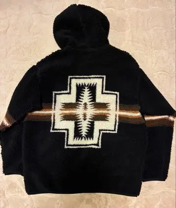 펜들턴 PENDLETON 보아 플리스 지퍼 후디 XL