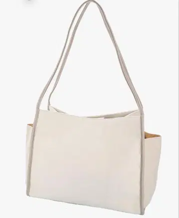 도트 앤 스트라이프 모노피아 토트백 DS-19429 내추럴