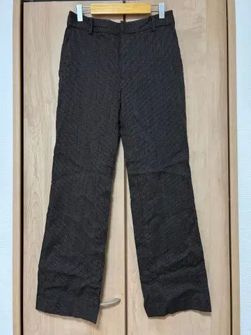 [ MUSE de Deuxieme Classe ] 다크 브라운 팬츠