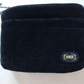 페이 플라워 무늬 파우치 블랙 자수 미니 페 파 주머니 포함