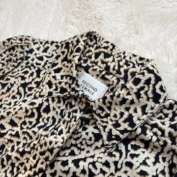 SECOND FEMALE 셔츠 원피스 M 세컨드피메일