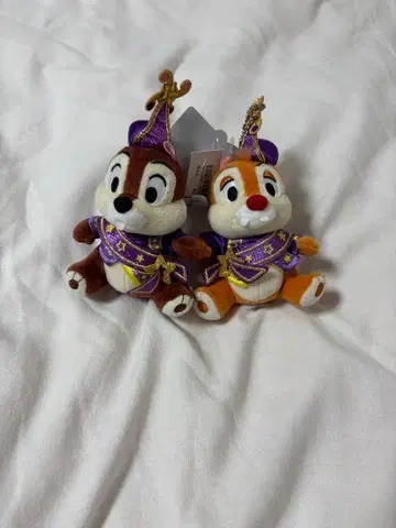 칩과 데일 40주년 봉제 인형 봉제 인형 배지 바 디즈니