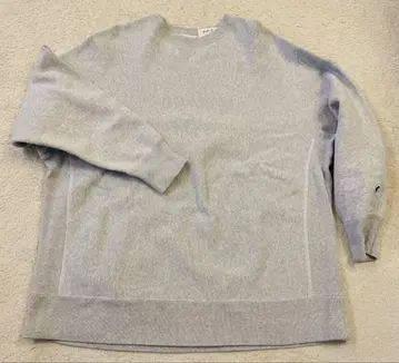 No.883 챔피온 파랑 택 그레이 페더 속기모 맨투맨 XL