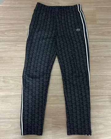 LACOSTE 모노그램 저리 팬츠
