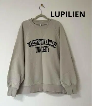 새상품급*LUPILIEN 루피리안 로고 맨투맨 베이지 계열