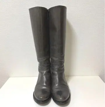 ITALY MADE PARK MANSION 천연 가죽 롱 가죽 부츠