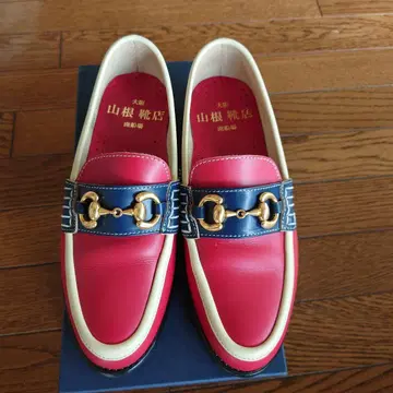 EVISU 야마네 신발 가게 트리코롤 로퍼 24.5cm