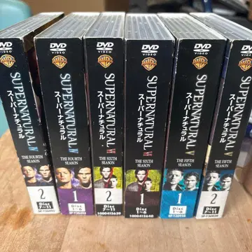슈퍼내추럴 4~6 시즌 DVD 세트