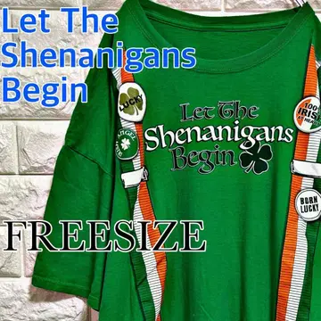 [ 구제 의류 ] 오버 사이즈 반팔 T셔츠 [ FREESIZE ] 그린