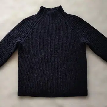 폴로 랄프로렌 모크넥 리브 하이넥 스웨터 캐시미어 양모